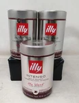 Illy Intenso Bold Roast 100% Arabica Ground Coffee, 8.8OZ - 3 Pack, Bb 11/2027. Fixed Price $33.00.