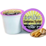 Infusio Bananas Foster K Cups 96 Count Flavored Coffee Pods. Fixed Price $37.99.