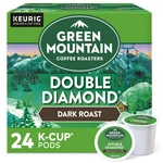 Green Mountain Double Diamond, K-cup Pods, Dark Roast Coffee, 24 Count. Fixed Price $14.83.