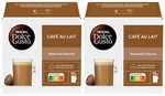 2 Nescafe Au Lait Coffee Capsules Boxes Pods For Dolce Gusto Machines 160G. Fixed Price $49.49.