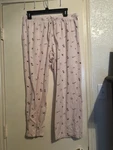 Rae Dunn Light Peach Novelty Coffee Mug Print Cotton Blend Sleep Pants. Fixed Price $15.99.