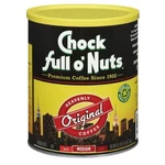 Chock Full O' Nuts Heavenly Original Ground Coffee Medium Roast 42.5OZ. Fixed Price $29.99.