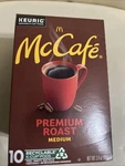 Mcdonalds Mccafe Premium Roast Coffee Cups Keurig 10 Ct 3.4 Oz. Fixed Price $16.77.