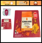 Colombian Supremo Medium-dark Roast Coffee Pods, 100 Count, Compatible With K-cu. Fixed Price $119.99.
