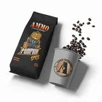 Ammo Coffee Pumpkin Spice Fresh Ground 12OZ Arabica Roast Bean Caffeine Reloads. Fixed Price $18.95.