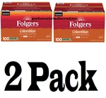 2 Pack Folgers Medium Roast K-cup Coffee Pods, 100% Colombian, Ct.. Fixed Price $136.33.