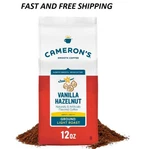 Cameron's Flavored Vanilla Hazelnut Ground Coffee, Light Roast, 12 Oz, Na. Fixed Price $9.99.