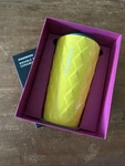 Starbucks Hawaii Double Wall Ceramic Yellow Pineapple Coffee Travel Tumbler Mug. Fixed Price $14.99.