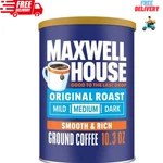 Maxwell House Original Roast Ground Coffee, 10.3 Oz Canister, Medium. Fixed Price $5.50.