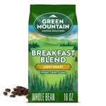 Green Mountain Coffee Roasters Breakfast Blend, 18 Ounce (pack 1), Black. Fixed Price $30.73.