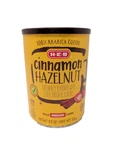 Heb Cinnamon Hazelnut Coffee 11.5 Ounce Canister. Fixed Price $23.99.