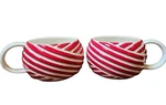 Starbucks Mugs 12OZ Red White Candy Twist Peppermint Winter Coffee Cup 2013. Fixed Price $38.00.