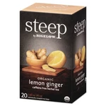 Bigelow 17704 1.6 Oz. Tea Bag Steep - Lemon Ginger (20/BOX) New. Fixed Price $22.47.