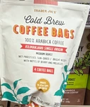 Trader Joe's Cold Brew Coffee Bags 100% Arabica 8.5 Oz Medium Roast. Fixed Price $19.90.