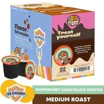 Crazy Cups Peppermint Chocolate Mocha Coffee 22 To 110 Keurig Kcup Pick Any Size. Fixed Price $26.99.