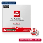 Illy Coffee Cup Pods, Classico Medium Roast, 100% Arabica, 32 Count, Pack. Fixed Price $36.28.