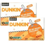 Dunkin Donuts Honey Cinnamon Clover 10 K-cups Coffee Limited Box Aug 25. Fixed Price $31.34.