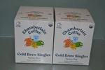 (2) Chamberlain Coffee Cold Brew Singles, Variety Box, 10 Bags Each, 04/27. Fixed Price $30.00.