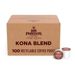 Don Francisco's Kona Blend Coffee Pods, 100 Count, Medium Roast, Compatible With. Fixed Price $65.90.