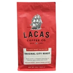 Lacas Co, Original City Roast Whole Bean Coffee, 12 Oz Bag. Fixed Price $16.44.