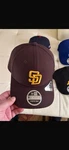 New Era Mlb San Diego Padres 970SS 9SEVENTY Snapback Hat Stretch Brown Gold Otc. Fixed Price $22.00.