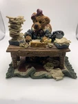 Vtg Boyds Bears Ms. Griz Monday Morning #2276 1995 Figurine Desk Scene Ltd. Fixed Price $16.99.