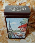 Paris Scene Maxwell House Coffee Metal Tin Container French Roast Euc. Fixed Price $11.70.