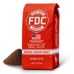 Fire Department Coffee, Original Medium Roast, Premium Ground 12 Oz. Fixed Price $12.99.