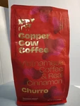 Copper Cow Coffee Vietnamese Cinnamon Churro. Fixed Price $15.50.