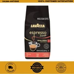 Lavazza Barista Gran Crema Whole Bean Coffee Medium Espresso Roast 2.2LB. Fixed Price $22.99.