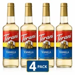 Torani Vanilla Flavoring Syrup 4 Pack Premium Coffee & Drink Bundle. Fixed Price $50.00.