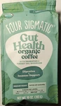 Four Sigmatic Gut Health Organic Ground Coffee Probiotics Turkey Tail Bb 01/2028. Fixed Price $20.00.