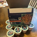 Barissimo Colombian Roast 100% Arabica Coffee Pods, Aldi, 12 Count Opened Box. Fixed Price $8.99.