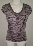Nwt Unionbay Brown Camouflage Shirt Attached White Tank Juniors Medium. Fixed Price $10.62.