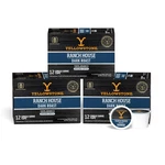 Yellowstone Ranch House Dark Roast Coffee, Single Serve Recyclable Pods/cups, 10. Fixed Price $61.74.