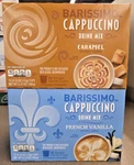 Barissimo Cappuccino Drink Mix Caramel & French Vanilla 6.35OZ 180G (2 Boxes). Fixed Price $24.99.