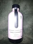 Pop & Bottle Instant Cold Brew Coffee Concentrate, Vanilla, Shelf-stable 8 Fl Oz. Fixed Price $12.00.