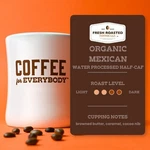Frc Organic Mexican Half Caf Coffee 96 Pods, Keurig Compatible. Fixed Price $67.99.