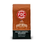Fire Department Coffee, Salted Caramel Bourbon Infused,medium Roast 12 Oz.. Fixed Price $11.99.