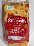 Community Coffee Spiced Pumpkin Pecan Pie Ground 11OZ - Limited Edition. Fixed Price $5.99.