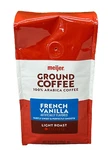 Meijer French Vanilla Light Roast Ground Coffee 12 Oz. Fixed Price $11.39.