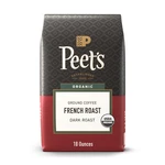 Peet's Coffee, Usda Organic Dark Roast Ground 100% Arabica Fr.... Fixed Price $19.61.