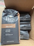 Peets Coffee House Blend Ground 10.5 Oz 6-BAGS Old Stock. Fixed Price $37.20.