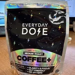 Everyday Dose Coffee+ Medium Roast Ground Dark Chocolate Creamy. Fixed Price $13.99.