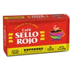 Cafe Sello Rojo Espresso Ground Coffee - 10OZ. Fixed Price $6.95.