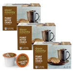 Door County Coffee Peanut Butter Crunch Flavored Ground 30 Single Serve. Fixed Price $85.38.