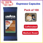 Lavazza Espresso Point Crema Aroma Grand Capsules,count Of 100, Brown. Fixed Price $46.41.