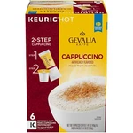Gevalia Kaffe Cappuccino Keurig Cups - 6 Ct Pack Of. Fixed Price $66.11.
