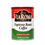 Via Roma Espresso Coffee, Pure Italian Ground Roast, 10.5 Ounce. Fixed Price $13.49.