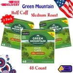 Green Mountain Half Caff K-cup Pods Medium Roast 48 Count 3 Pack Keurig Coffee. Fixed Price $57.99.